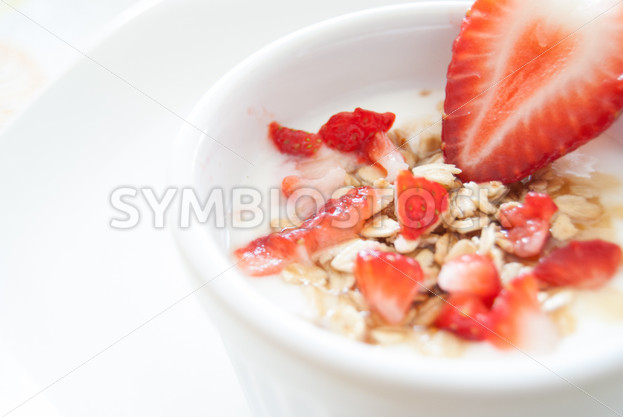 Delicious Strawberries and Muesli - Symbiostock Express Demo